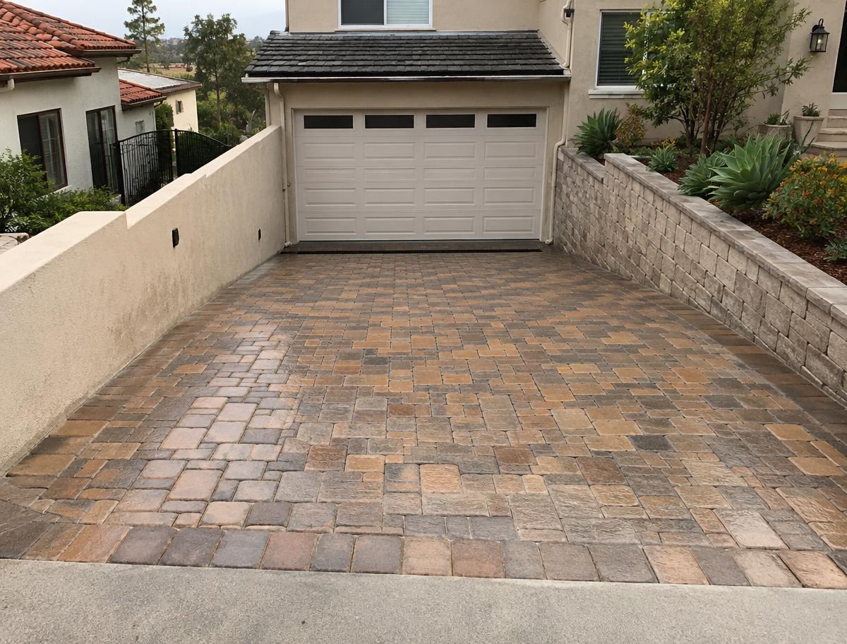 Finish — paver installation step by Paver Exchange